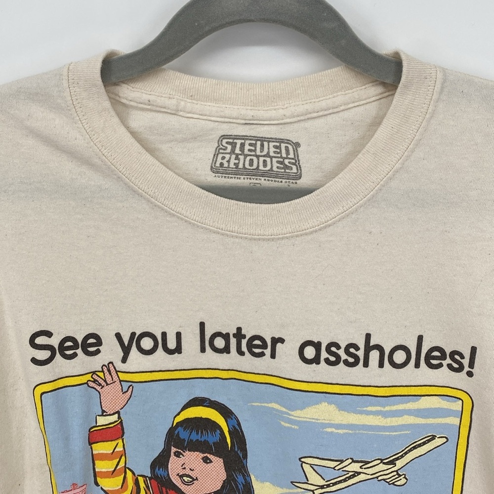Steven Rhodes Life Skills Series Funny Tee Shirt Men’s Size L - Picture 2 of 6